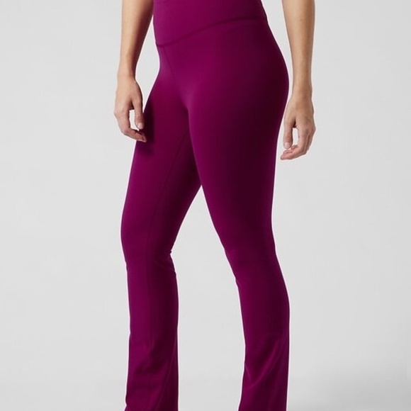 NWT Athleta Elation Straight Leg Pant - Exotic Fuchsia - Picture 2 of 12